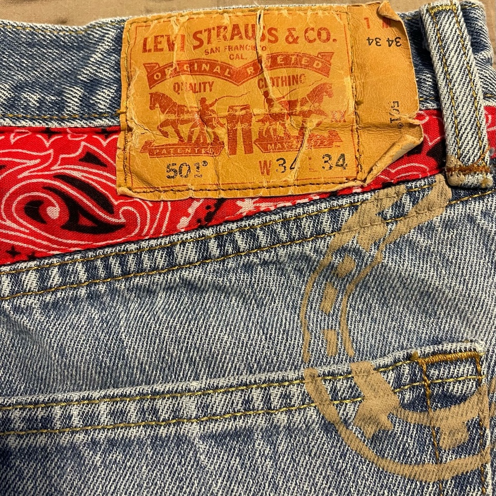 Free People Tricia Fix Reworked Levi 501